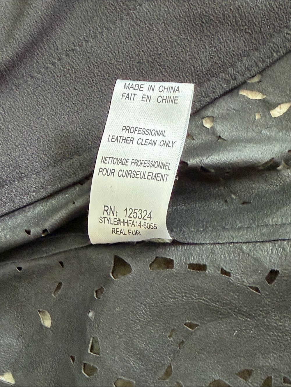 NWT Haute Hippie 100% Real Calf Fur Laser-Cut Moto Jacket – Size M (MSRP $2,495) - Picture 4 of 4